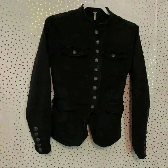 Free People Black Jacket - Picture 3 of 6